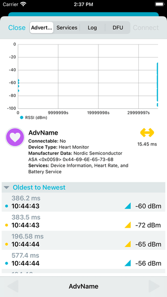 NRF Connect免费版截屏2