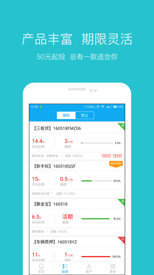 聚金资本免费版截屏3