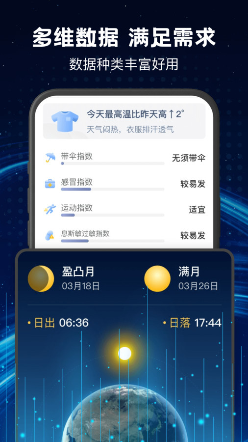 卫星实时天气经典版截屏2